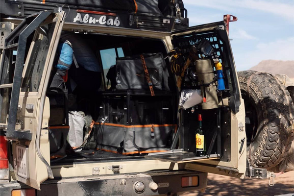 Land Cruiser 76 Series Rear Door Molle Plates