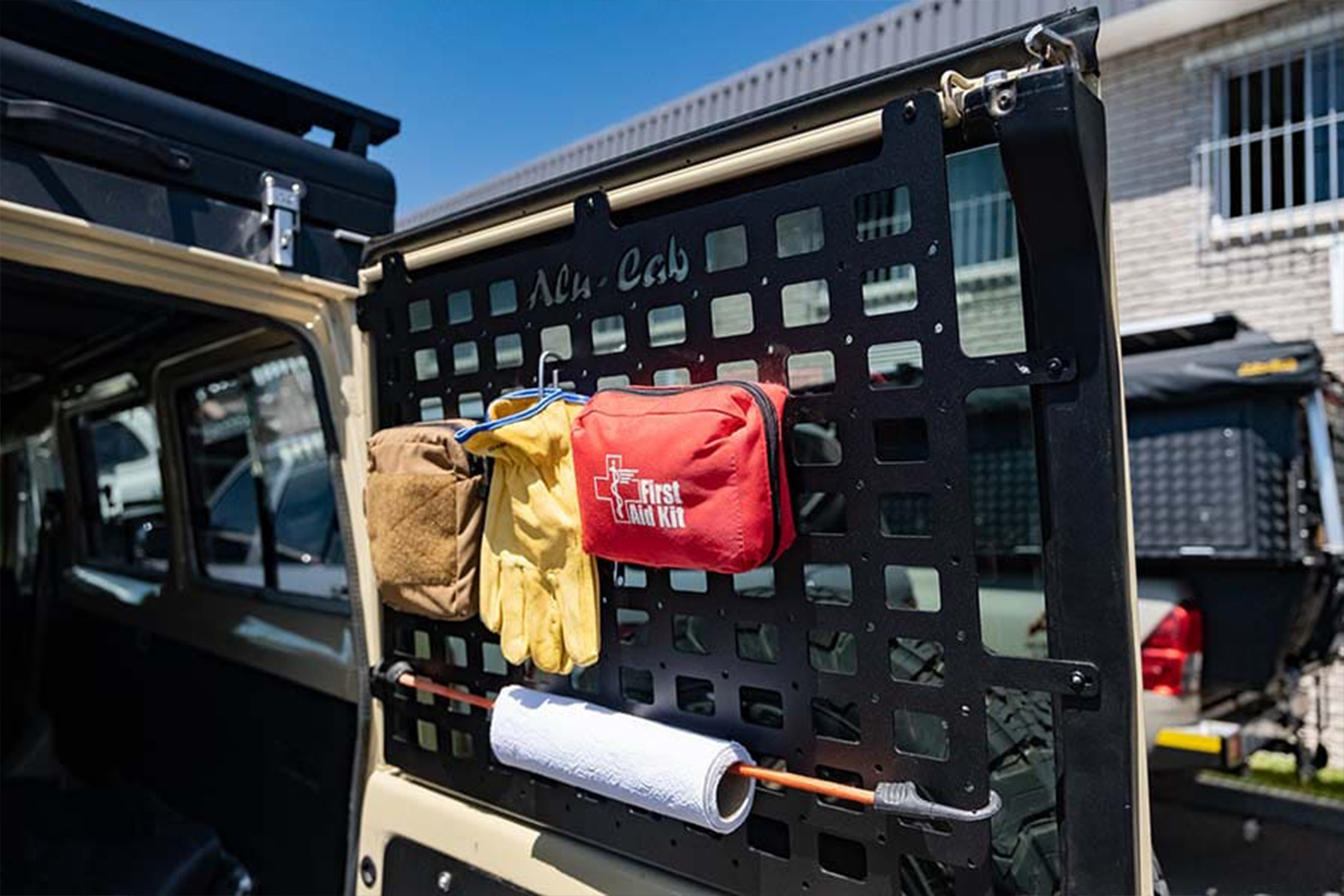 Land Cruiser 78 Series Rear Door Molle Plates