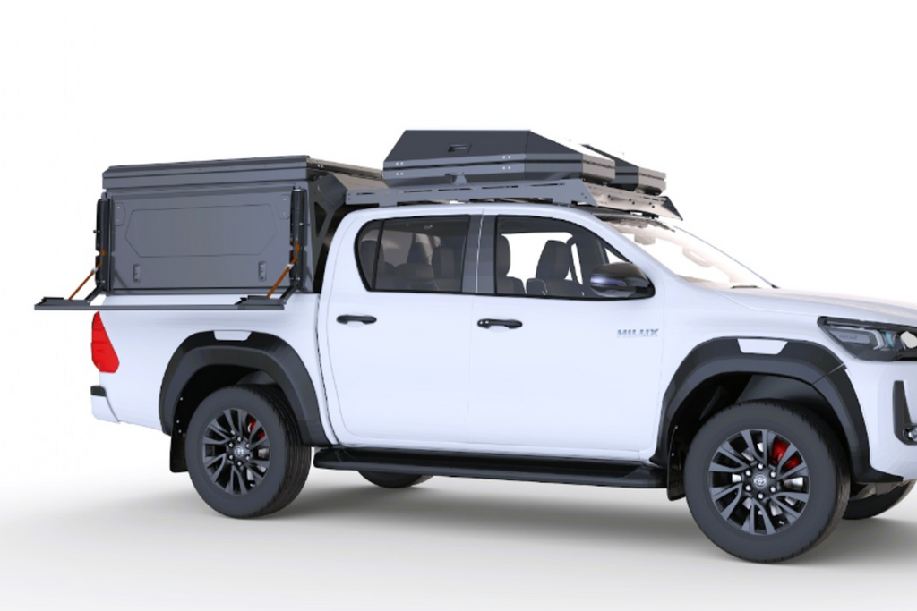 Camper MaxTrax Fold-Out Side Table