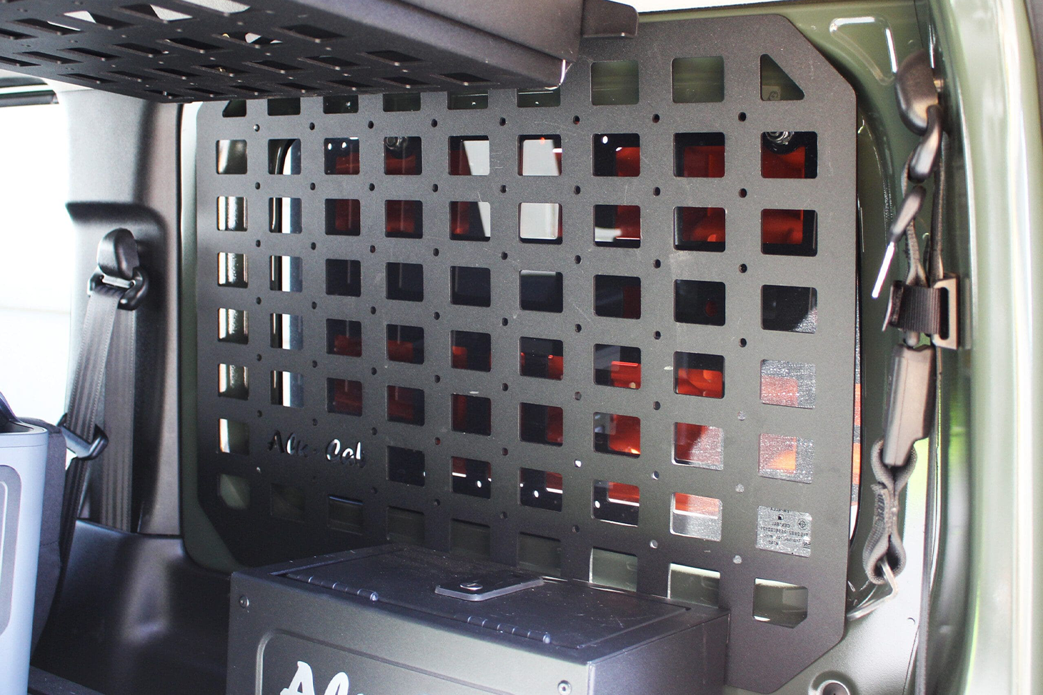 Jimny Interior Molle Plate