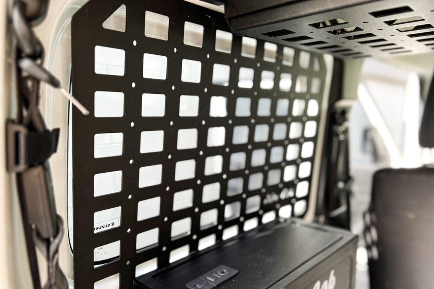 Jimny Interior Molle Plate