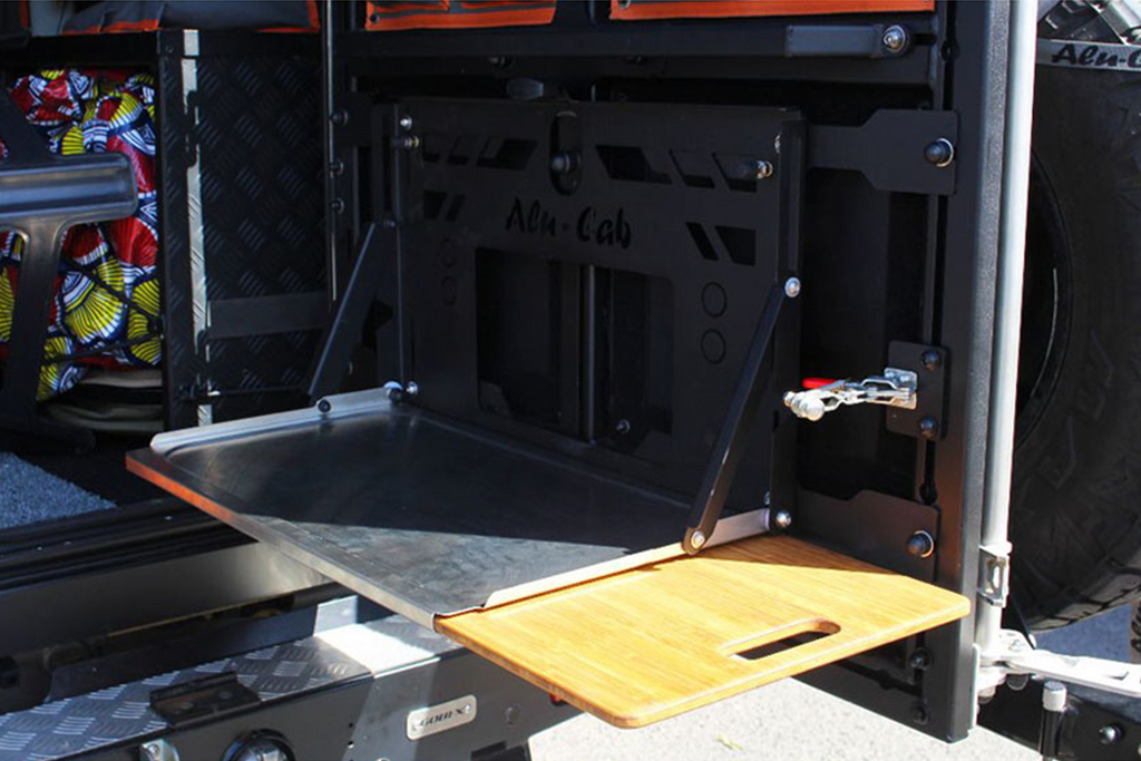 70 Series Rear Drop-Down Table & Mounting Bracket