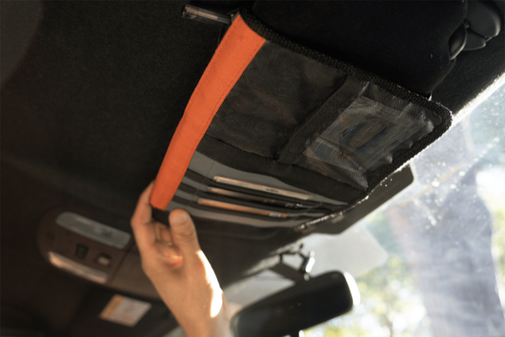 Alu-Cab Visor Organizer
