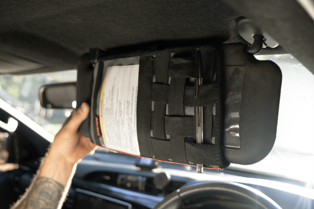 Alu-Cab Visor Organizer